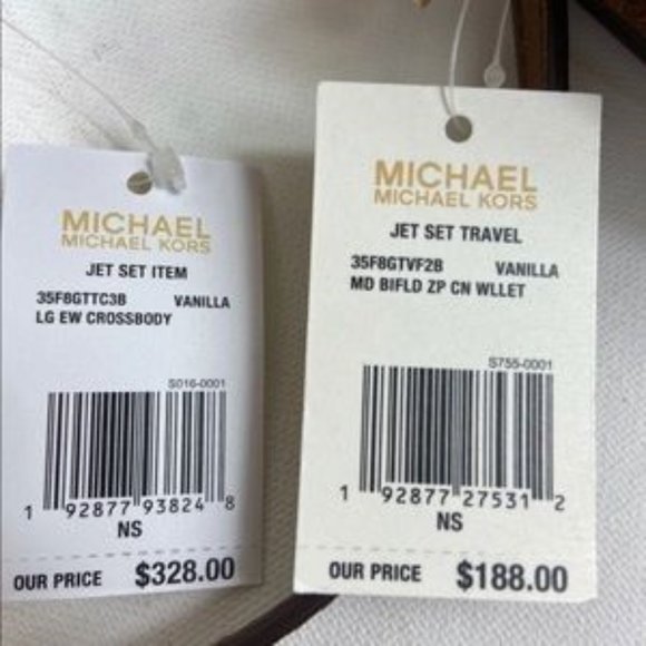 ❤️Michael Kors EW Crossbody Bag & Wallet Vanilla - Picture 7 of 7